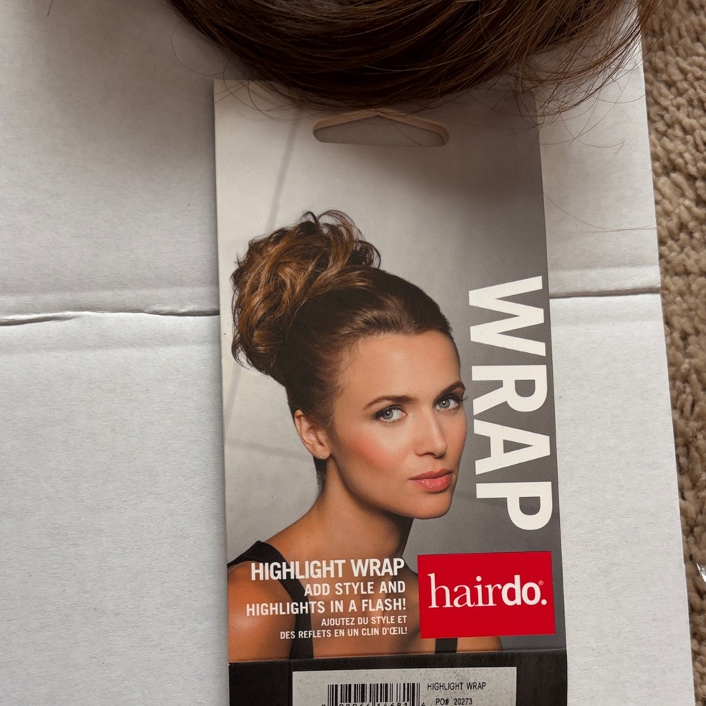 Hairdo Brown Hair Wraps. OS. All synthetic. - Picture 10 of 13